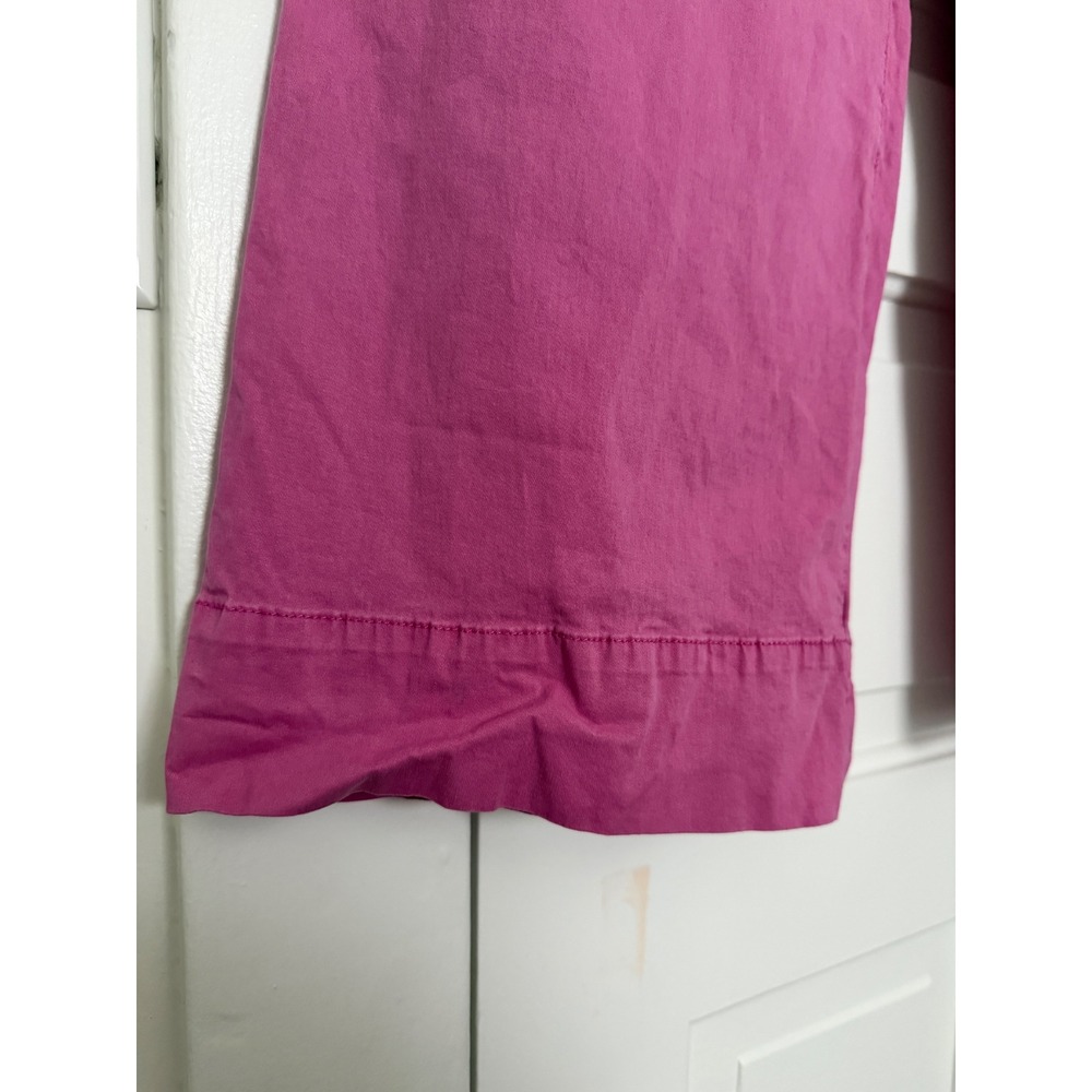 LC Lauren Conrad Womens High Rise Wide Leg Utility Pants Pink Berry Size 12 - Picture 8 of 12